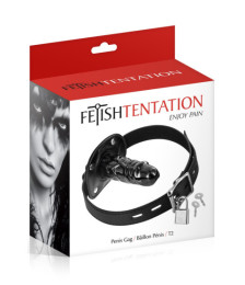 Bâillon avec gode long entrant - CC6060282010